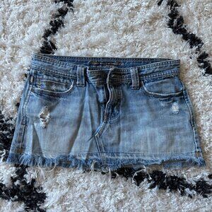 Abercrombie & Fitch Denim Mini Skirt - Size 2